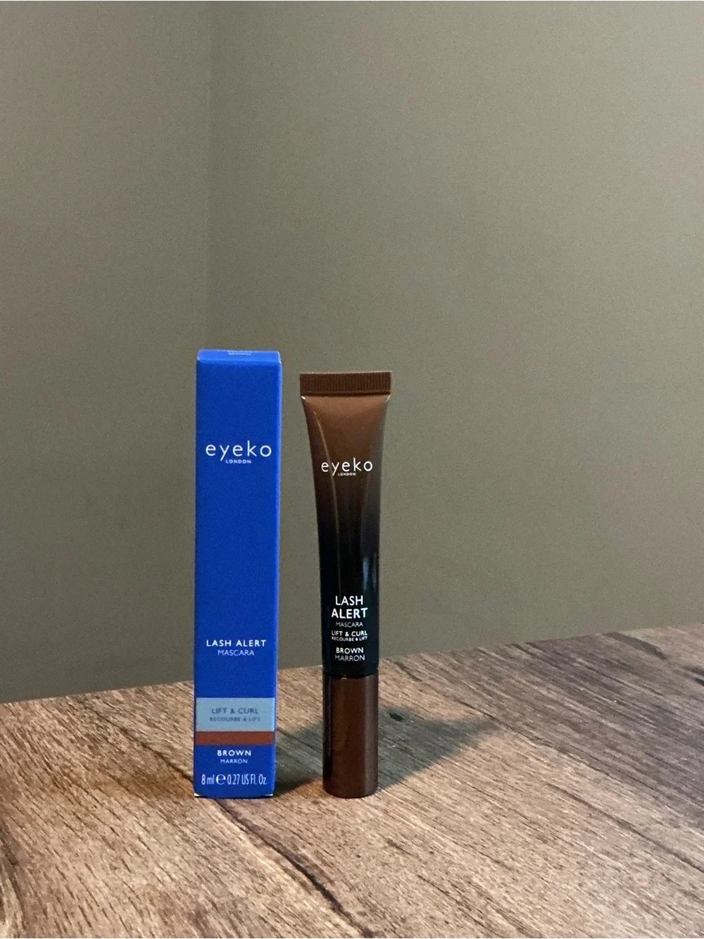 Eyeko Lash Alert Lift & Curl Mascara — Brown